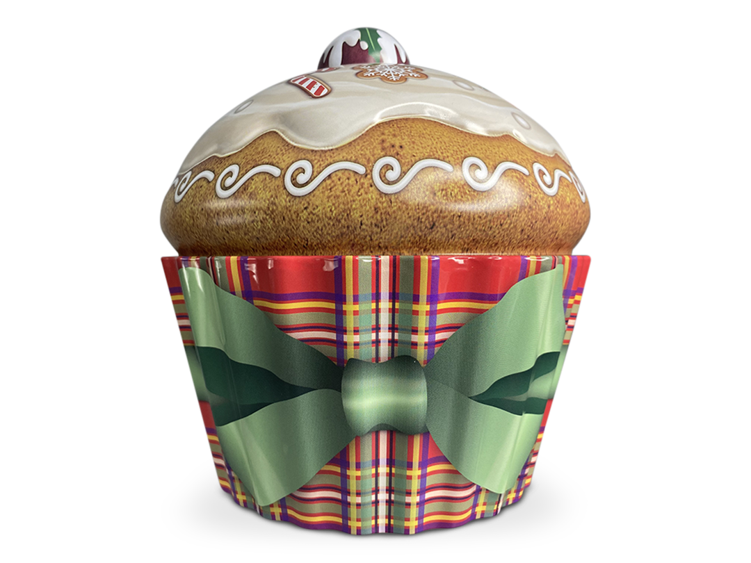 Cupcake natalizio Pudding